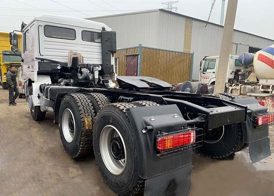 Euro3 επικεφαλής μηχανή diesel τρακτέρ φορτηγών Shacman F3000 6*4 380HP - 420HP