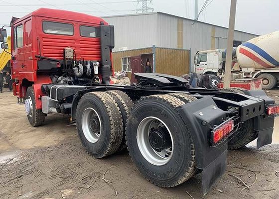 Χρησιμοποιημένο επικεφαλής F3000 6X4 φορτηγών Shacman τρακτέρ 371HP 420HP 10 Tyers τρακτέρ